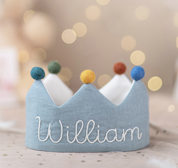 Photo of a personalized crown. 