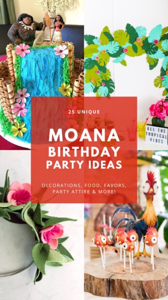 25 Moana Birthday Party Ideas - Studio DIY