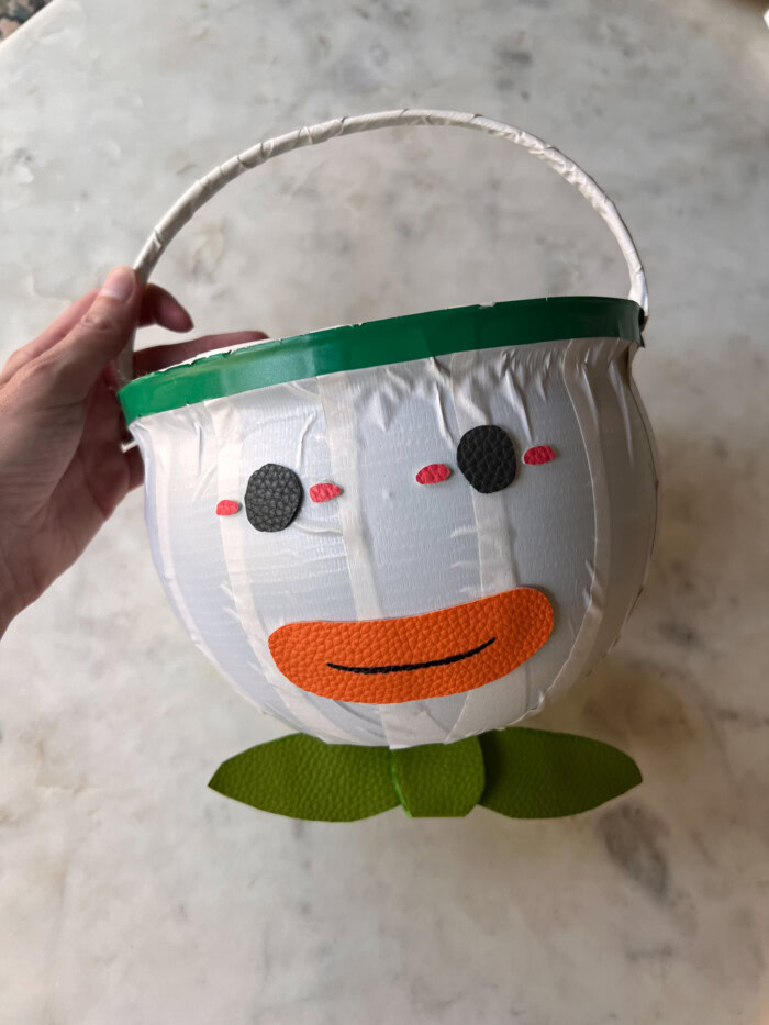 Clown Car trick or treat bucket