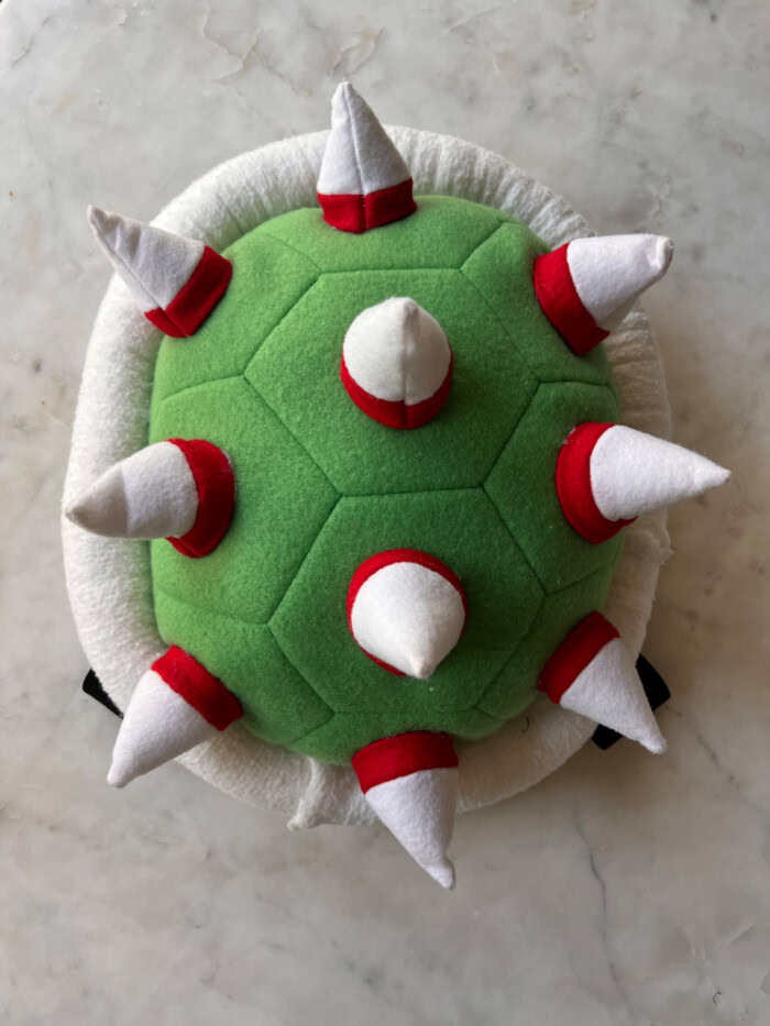 DIY Bowser Jr. Shell