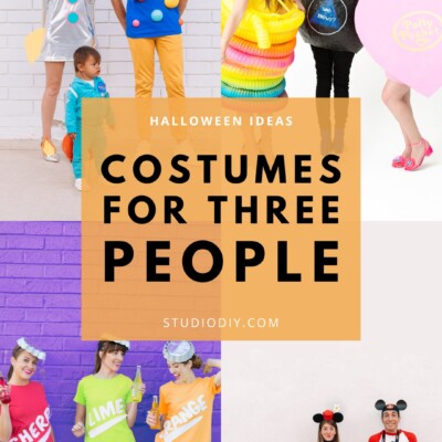 Costumes for 3 People