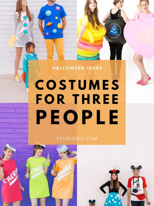 Costumes for 3 People