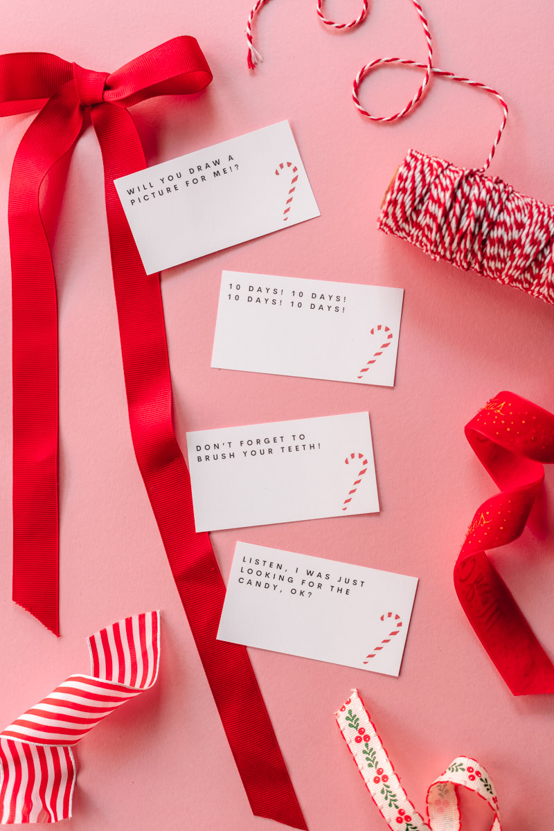 Free Printable Elf on the Shelf Notes - Studio DIY