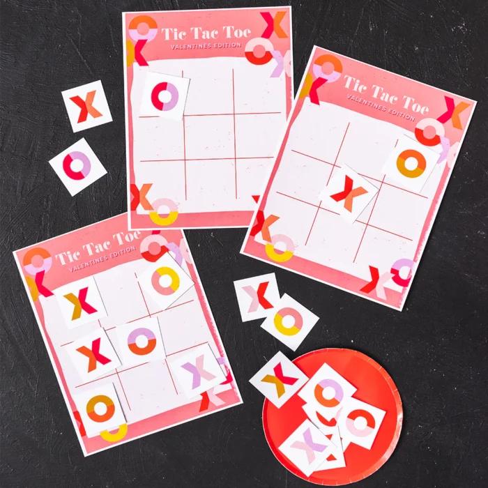 valentine tic tac toe