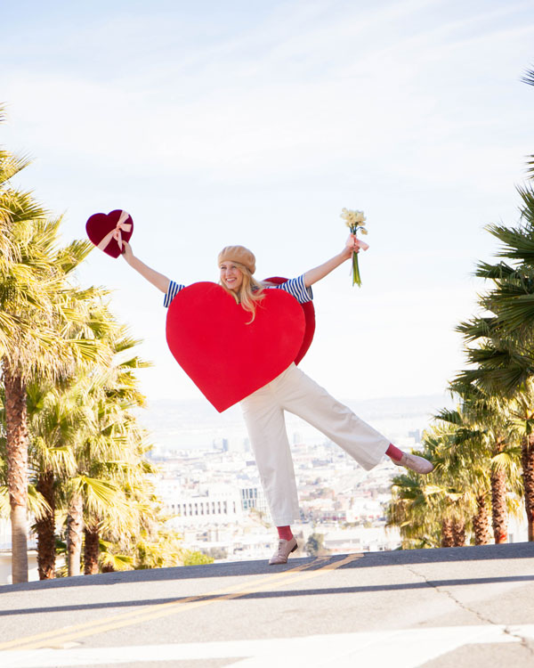 heart shaped clothing