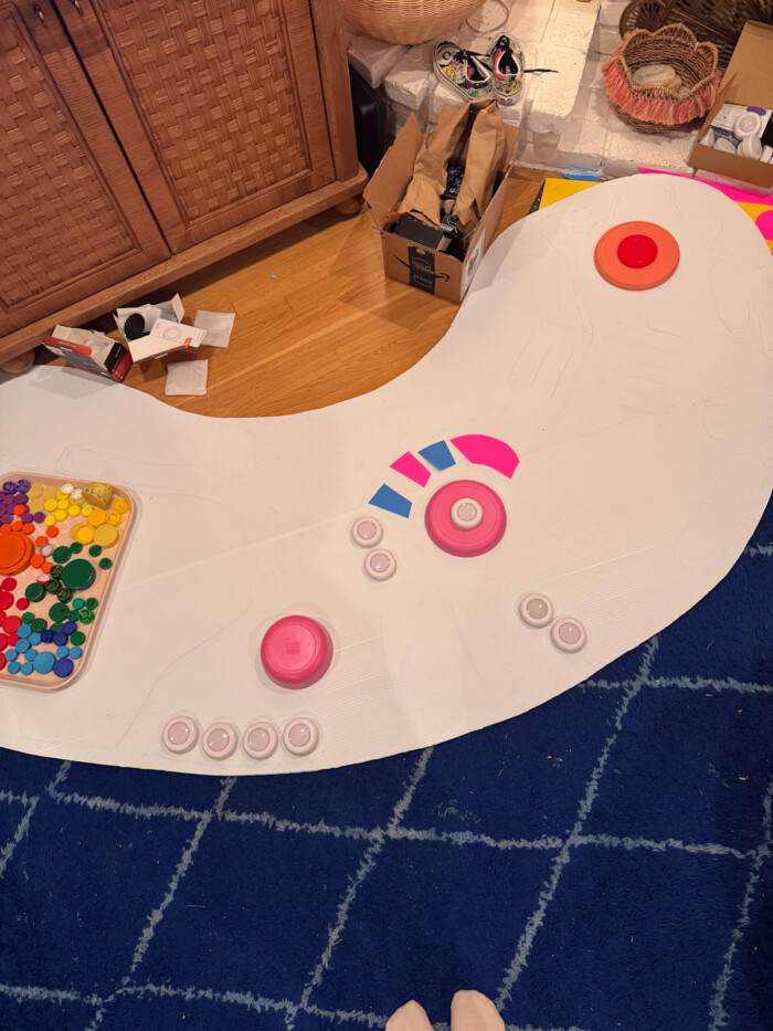 Inside Out console in progress